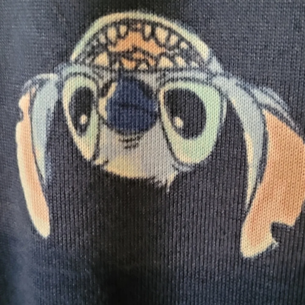 Disney's Lilo and Stitch Super Soft Blue and Pink Pajama Nightgown Size Small - Picture 5 of 13